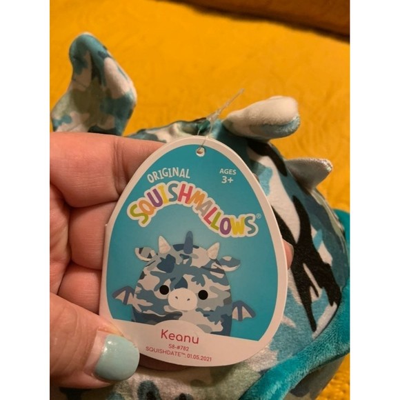Squishmallows Keanu the Dragon - 8 inch - Picture 3 of 3